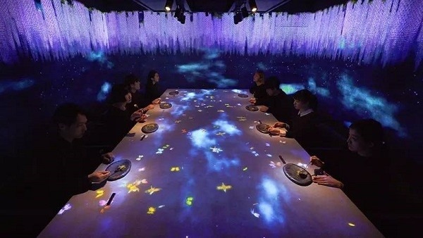 互動投影餐廳