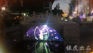 江苏泗洪3D投影灯光节